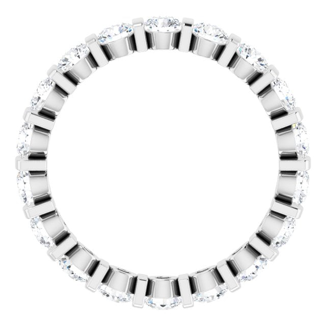 1.80 ct. Round Diamond Eternity Band-VIRABYANI